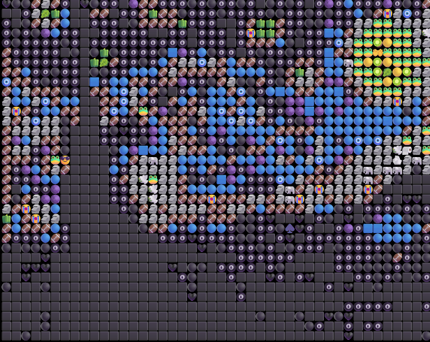 梵高的《星月夜》 — Emoji 成品